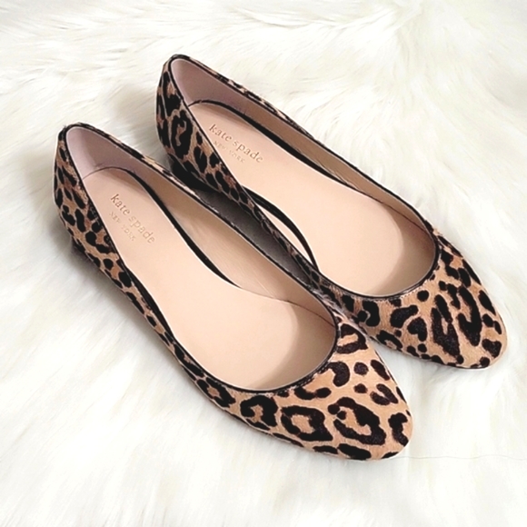 kate spade Shoes - Kate Spade New York Fallyn calf hair flats women's size 8.5